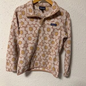 Patagonia Poppy Floral Micro D Snap T Fleece Pullover XS rare pattern